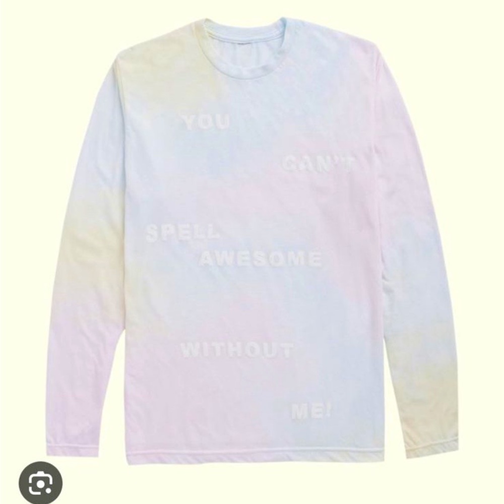 Taylor Swift Tie Dye “You can’t spell awesome without me” Long Sleeve